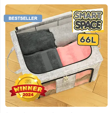 Smart Space 66L - The Best smart space storage boxes 66l metal frame